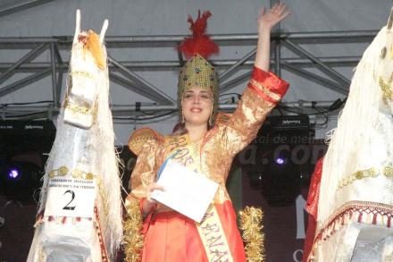 Esta preciosa amazonas fue elegida el viernes Diosa del Carnaval de Melilla, y con ese gal...
